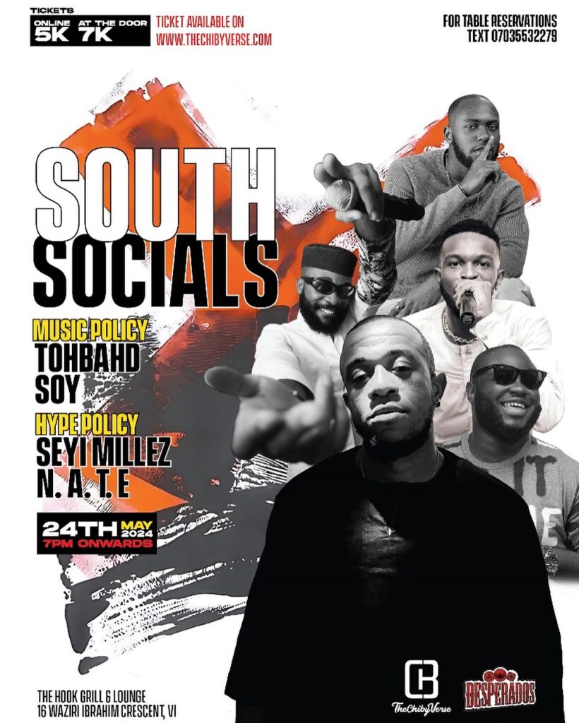 The Chibyverse presents South Socials